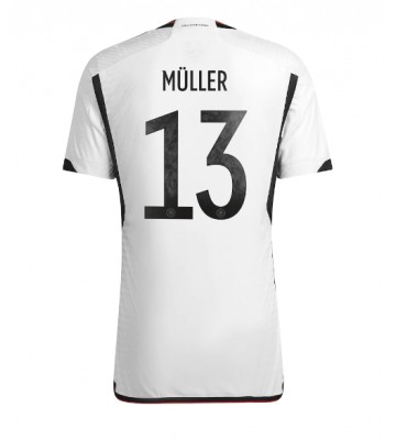 Tyskland Thomas Muller #13 Hjemmebanetrøje VM 2022 Kort ærmer
